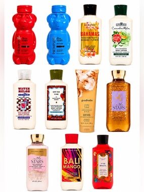 Bath & Body Lotion, Body Wash & Body Scrub • You Choose